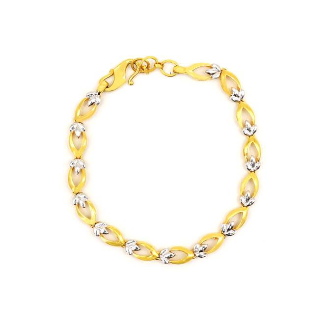 14Kt Yellow Gold 6.3mm Rolo Bracelet – Lasker Jewelers