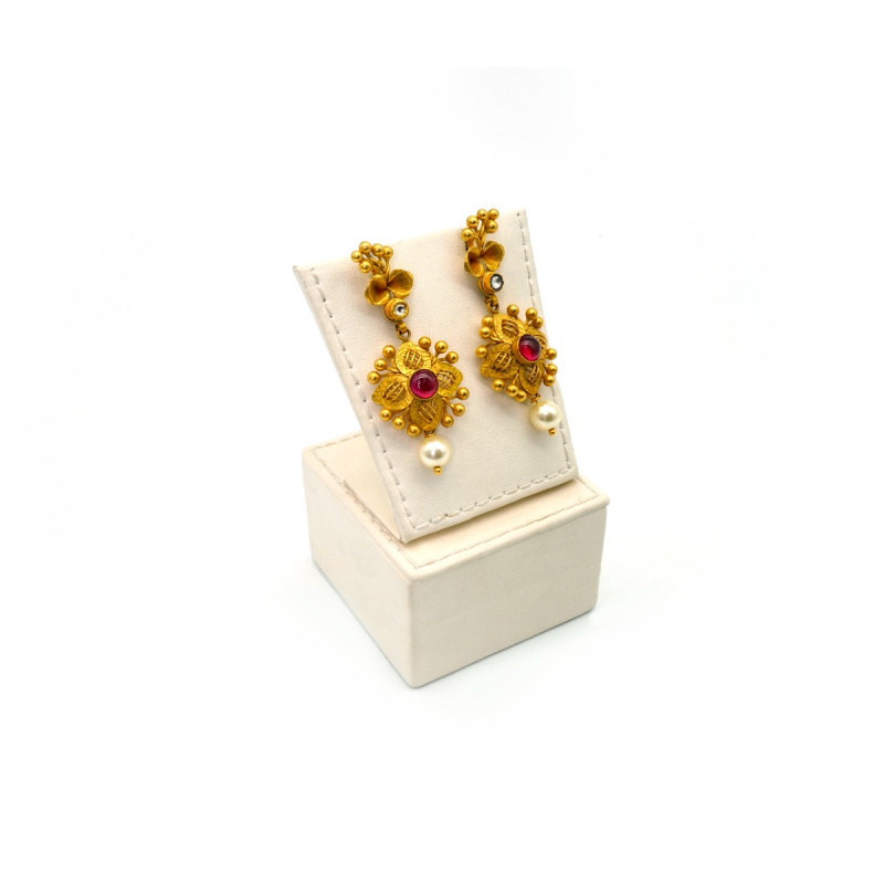 Tiny Gold Drop Earrings - Nest Pretty Things