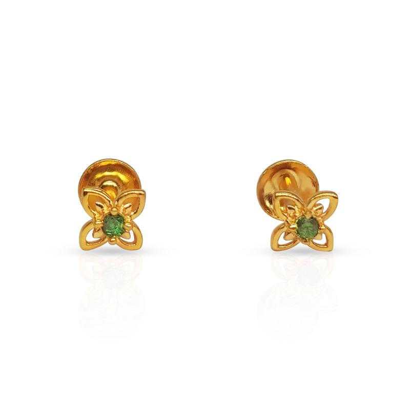 Buy Gold Earring for Girls & Women Online India - Manubhai Jewellers-sgquangbinhtourist.com.vn