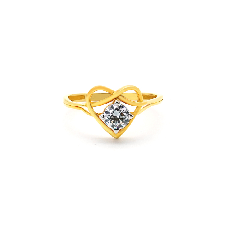 Buy Glamorous Rose Gold Ring For Women Online | ORRA